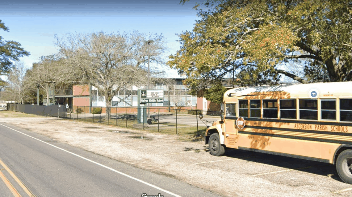 A teacher’s aide in Louisiana has been arrested on child porn charges after authorities said she shared photos and lewd texts about two students at Galvez Middle School.
