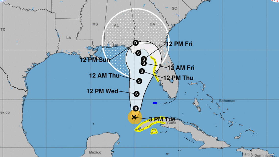 Tropical Storm Eta dramatically shifts course again. What you need to know.