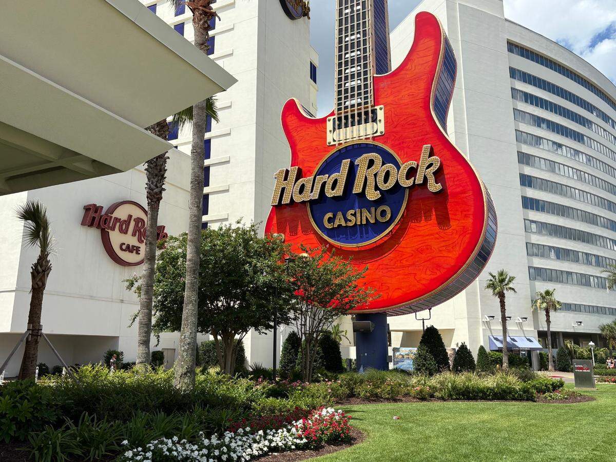 The Hard Rock Casino in Biloxi