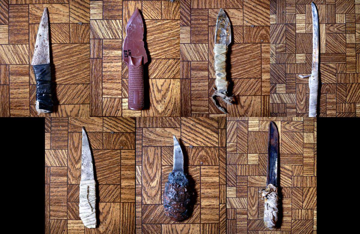 Michael Turner still has a bucket of shanks he collected while working as an investigator at Wilkinson County Correctional Facility where he had been employed for a year and a half until just recently. The facility is a private prison in Woodville, Mississippi that is critically understaffed and conditions are said to be abhorrent. Prisoners have been murdered by other inmates and Turner says it’s only a matter of time before it happens to staff. “I bet my life on it. if something doesn’t change some free person is going to get killed down there,” he said. “How it hasn’t happened yet, it’s by the grace of God.”