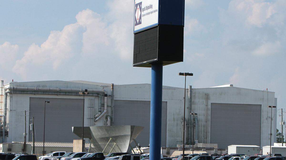 JOHN FITZHUGH/SUN HERALD 
 Huntington Ingalls Industries property on Seaway Road in Gulfport is now owned by Edison Chouest Offshore, which plans to invest $68 million in the shipyard and eventually hire 1,000 workers.