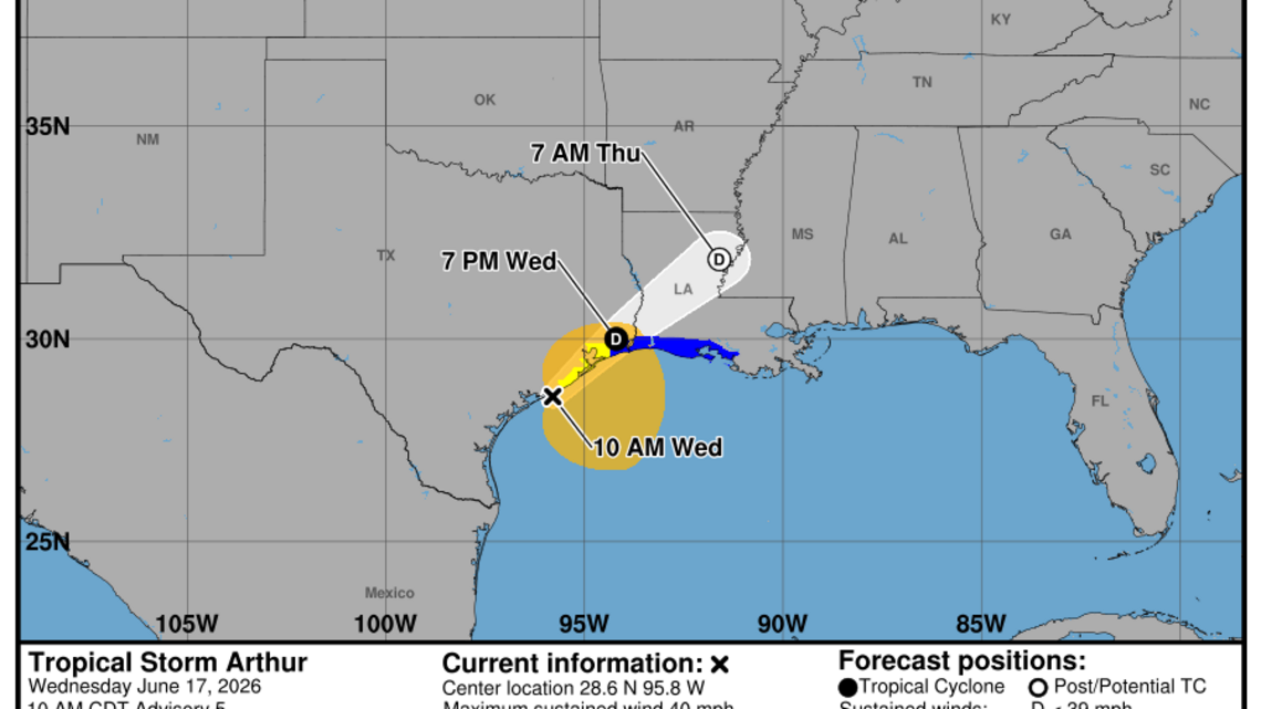 Tropical Storm Arthur has formed. What’s next for the first system of the season