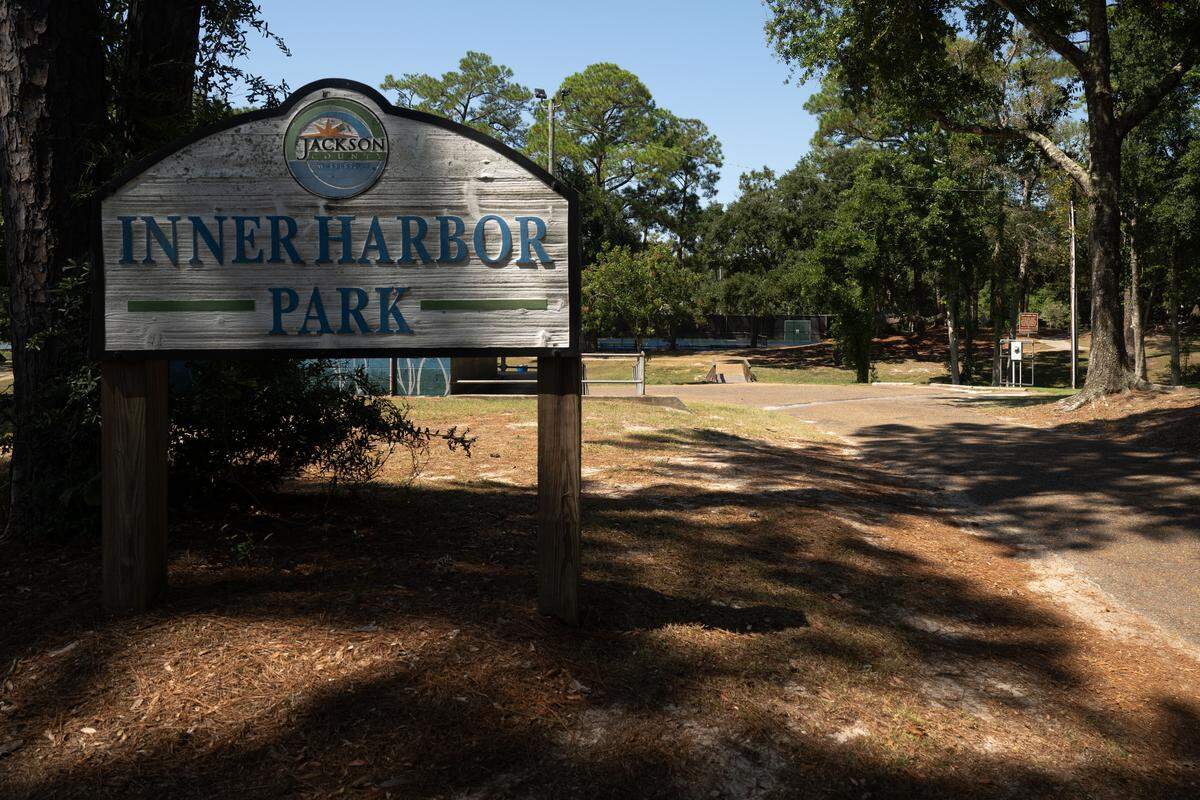 Inner Harbor Park in Ocean Springs on Thursday, Sept. 18, 2025.