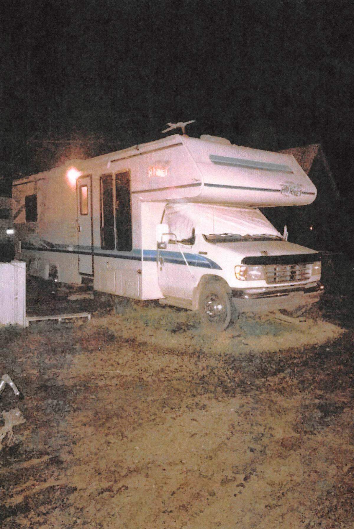 Jacob Blair Scott was staying in an RV park in Oklahoma before his capture Wednesday, Jan. 29, 2020.