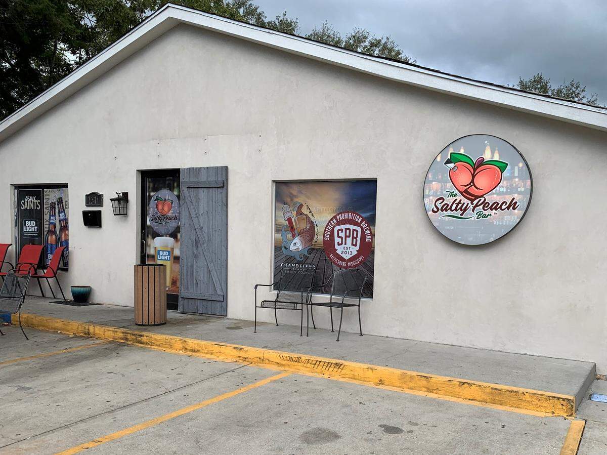 Salty Peach is open on Government Street in downtown Ocean Springs.