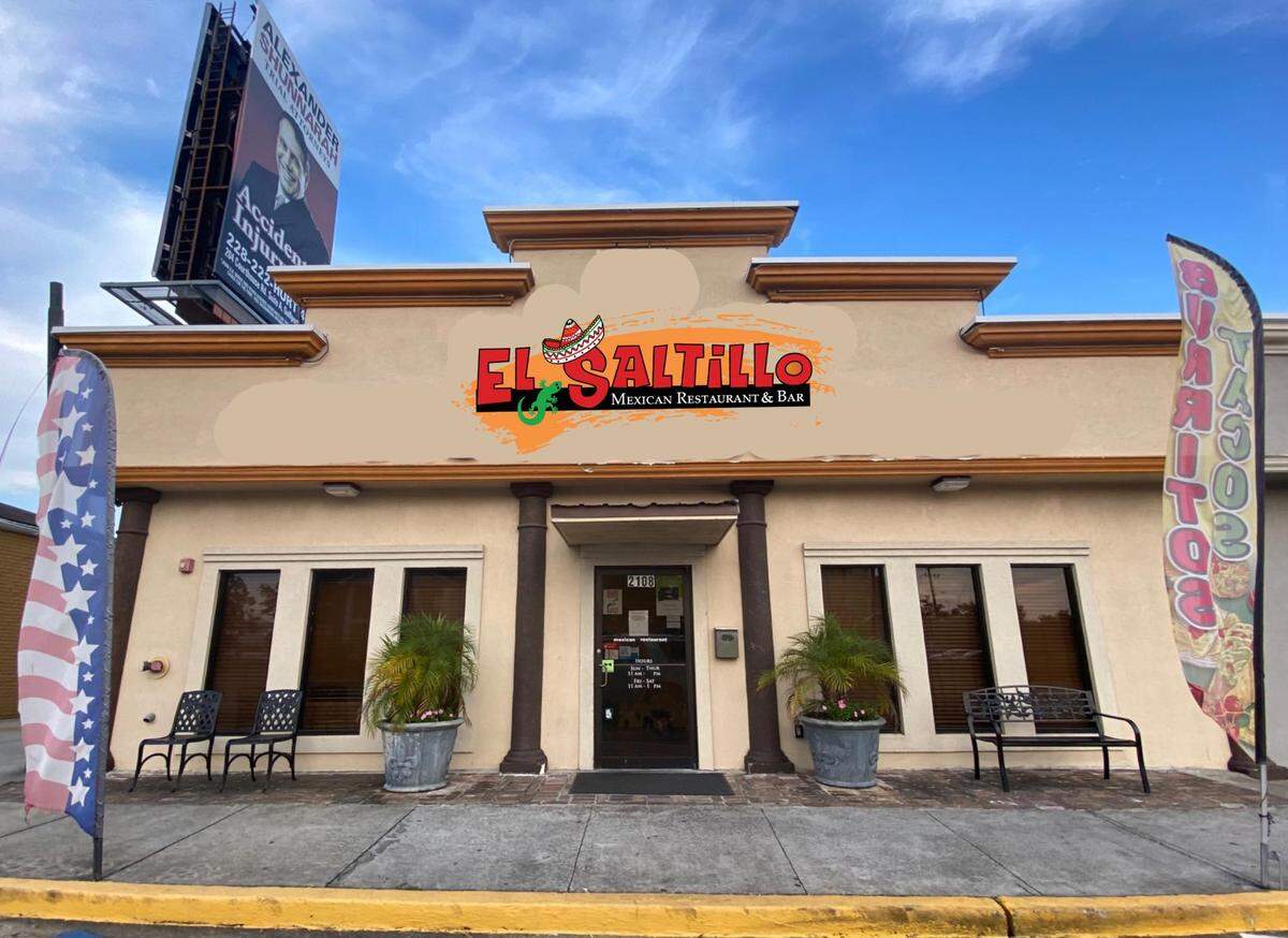 Former El Agave Mexican Restaurant is opening as El Saltillo in Gulfport, MS
