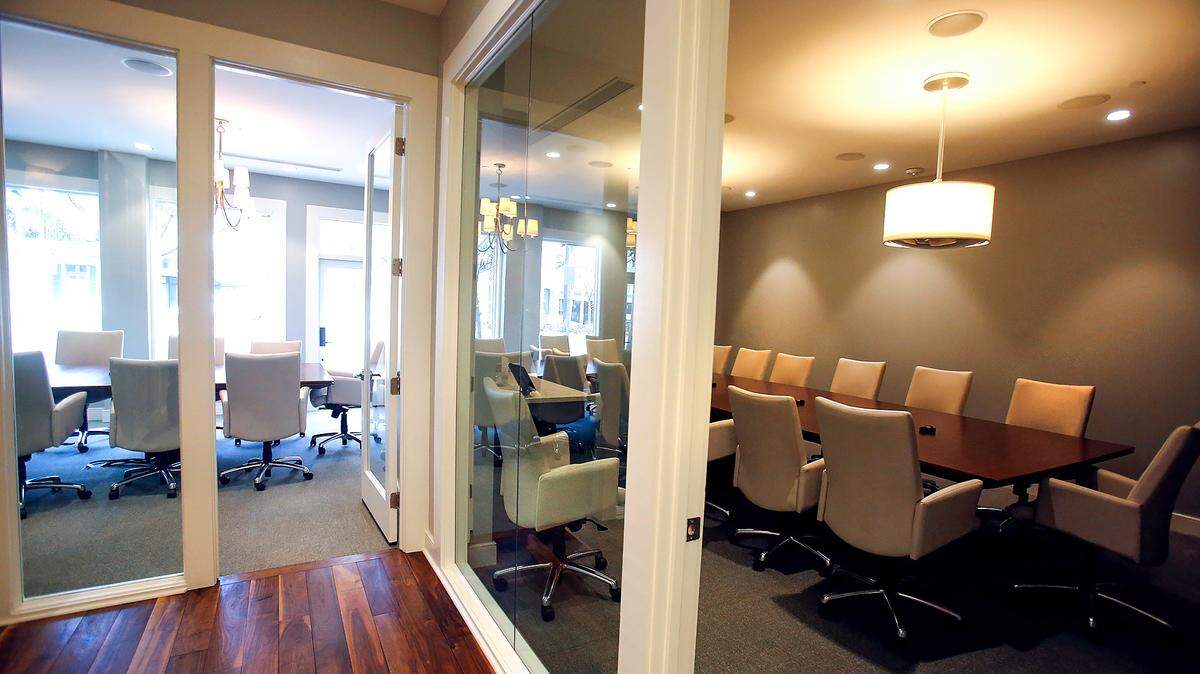 AMANDA McCOY/SUN HERALDBalch & Bingham restored a neighboring space that had once housed the Anderson Theater and expanded its downtown Gulfport law office, adding conference rooms named for the barrier islands off the Coast.