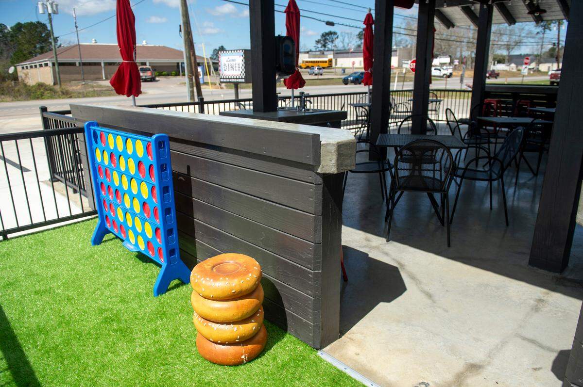 The kids play area at Luckies Diner, a new ‘50s inspired diner in Vancleave on Monday, March 10, 2025.