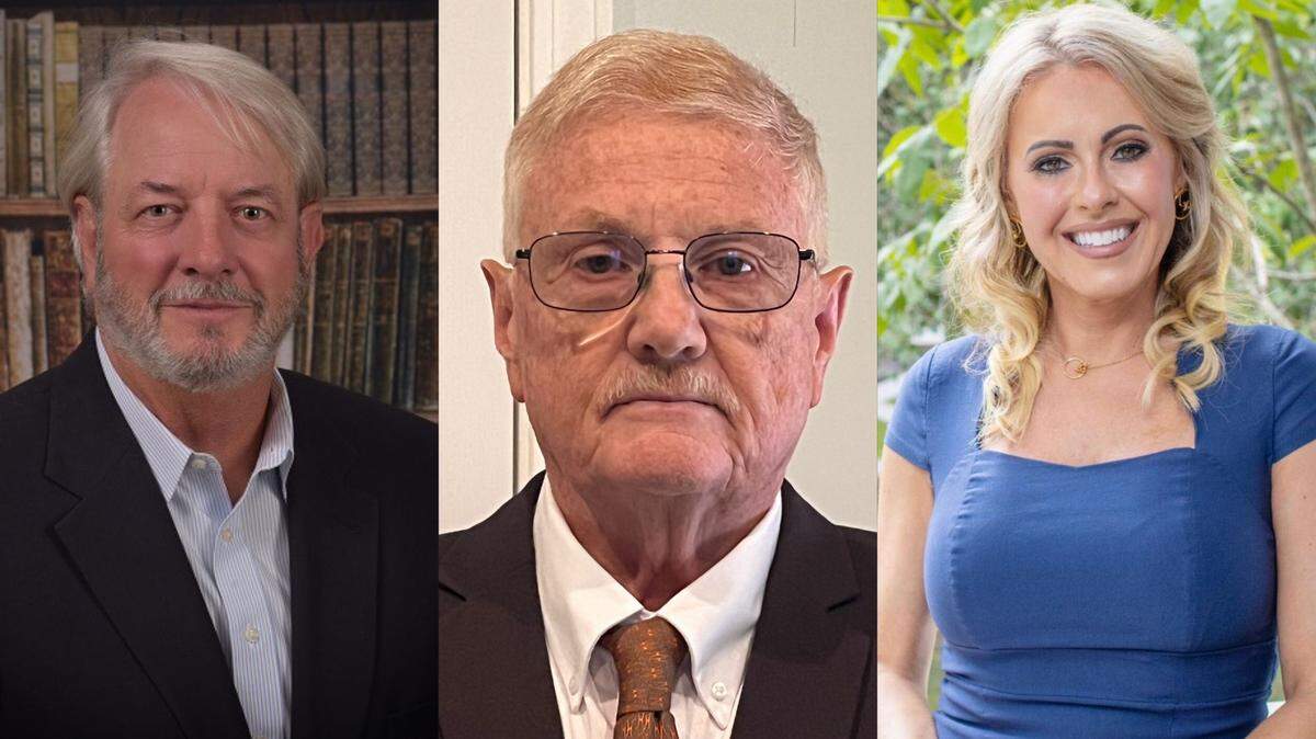 Candidates running in a special election Tuesday for the Ward 5 Gulfport City Council seat are, from left, B.J. Sellers, Don Harden and Holly Gibbs. The election is nonpartisan but all three candidates are Republicans.