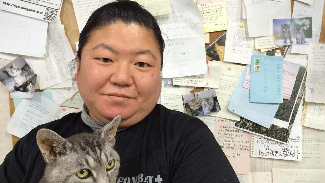 Old B&B provides a home for pets abandoned after nuclear disaster in Japan 