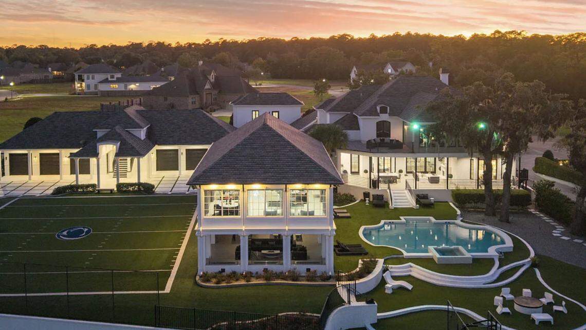 $4M mansion in Biloxi subdivision has football field, Instagram-worthy bar