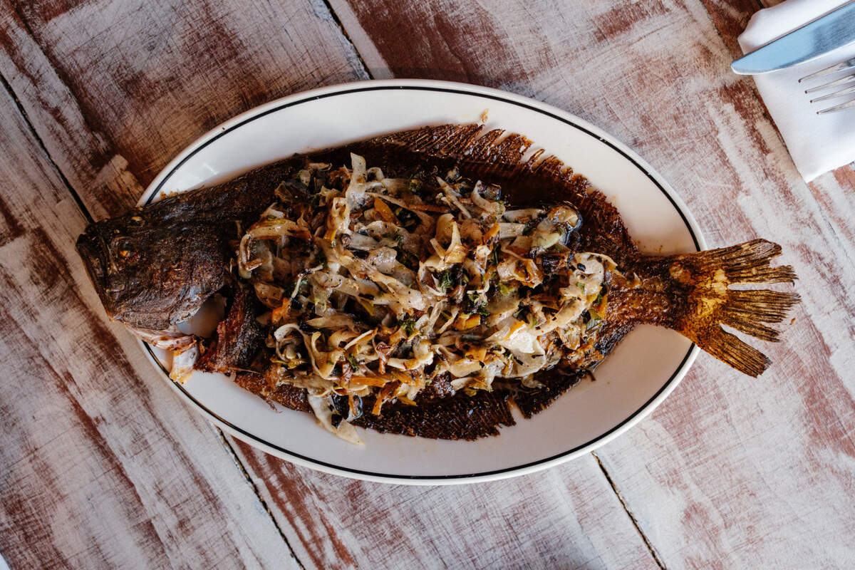 Preparing and serving fresh fish for his customers at Josephine’s Gulf Coast Tradition restaurant in Houston reminds Chef Lucas McKinney of growing up in Ocean Springs.
