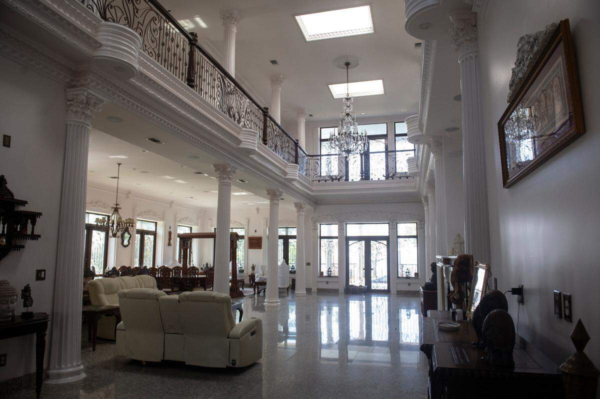 The first floor of Binoy and Abha Mishra’s home on Scenic Drive in Pass Christian on Tuesday, May 16, 2023.