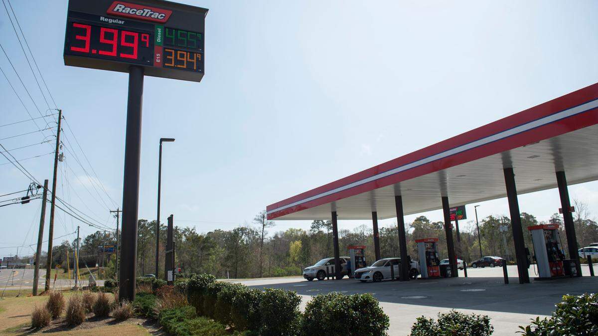 Two new RaceTrac convenience stores are planned for Columbia. They would be the first in South Carolina. Photo taken in Ocean Springs, MS, on Monday, March 7, 2022.