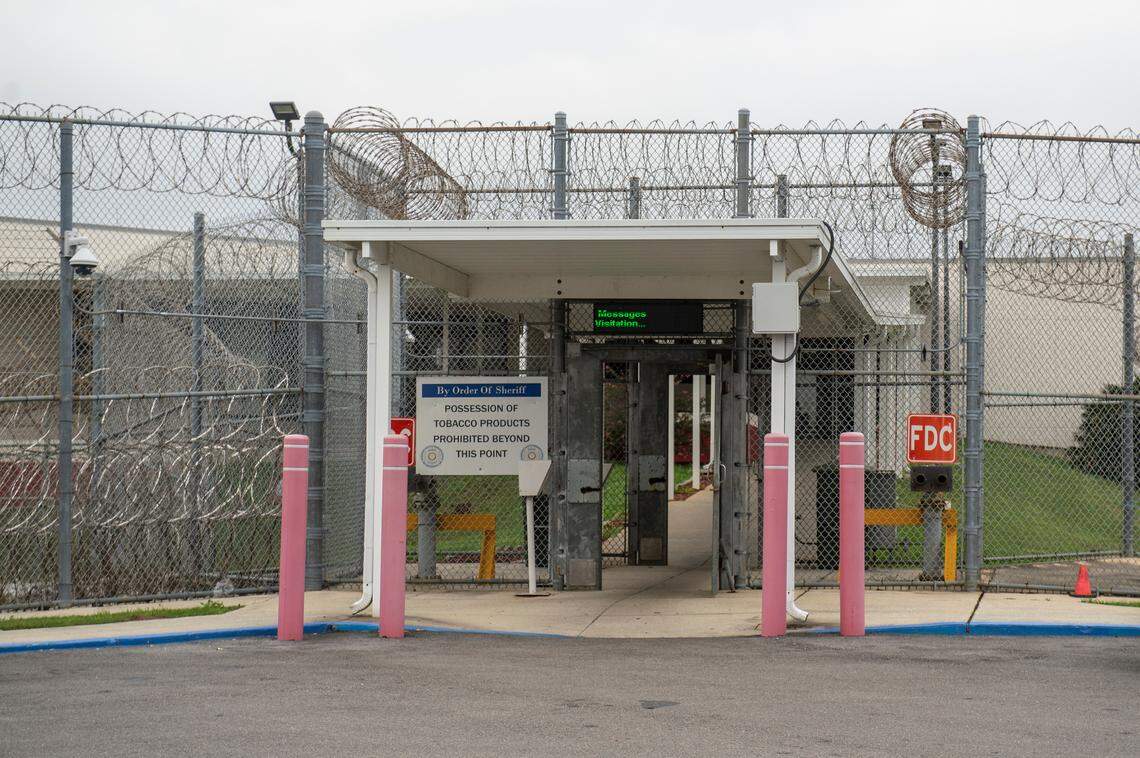 The Harrison County Adult Detention Center in Gulfport on Tuesday, Dec. 13, 2022.