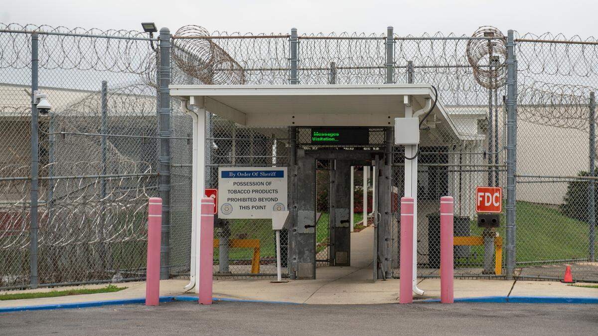 The Harrison County Adult Detention Center in Gulfport on Tuesday, Dec. 13, 2022.