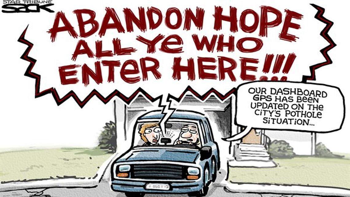 PAUL HAMPTON: Mississippi, the land of low taxes - and deep potholes