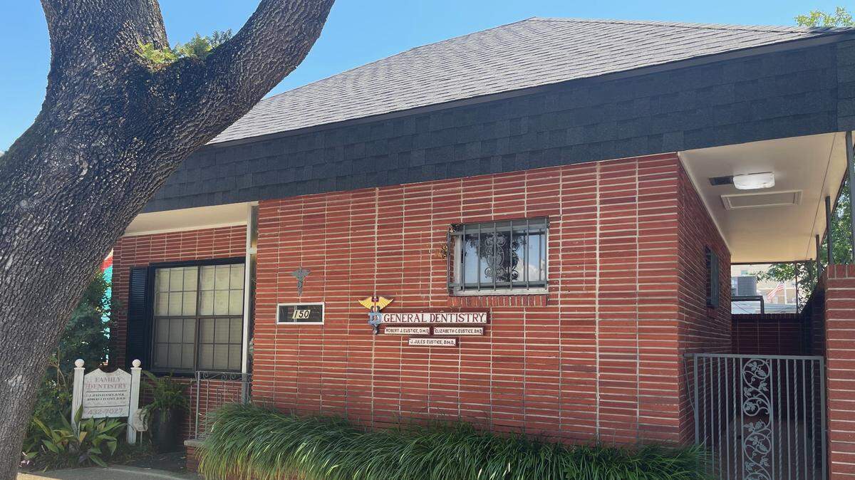 The dental office of J. Jules Eustice in downtown Biloxi has a new roof now, but the dentist has filed a lawsuit in Circuit Court against a roofing company that first attempted to replace the roof, causing leaks and interior damage to the building, the lawsuit says.