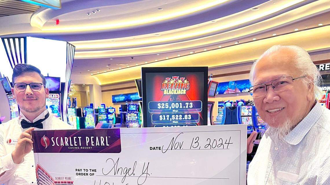 Latest jackpot winner at MS Coast casino is a local who had a big payday playing blackjack