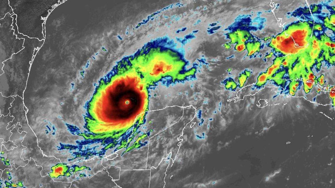 Category 5 Hurricane Milton has a tiny eye. Here’s why that could be a huge problem