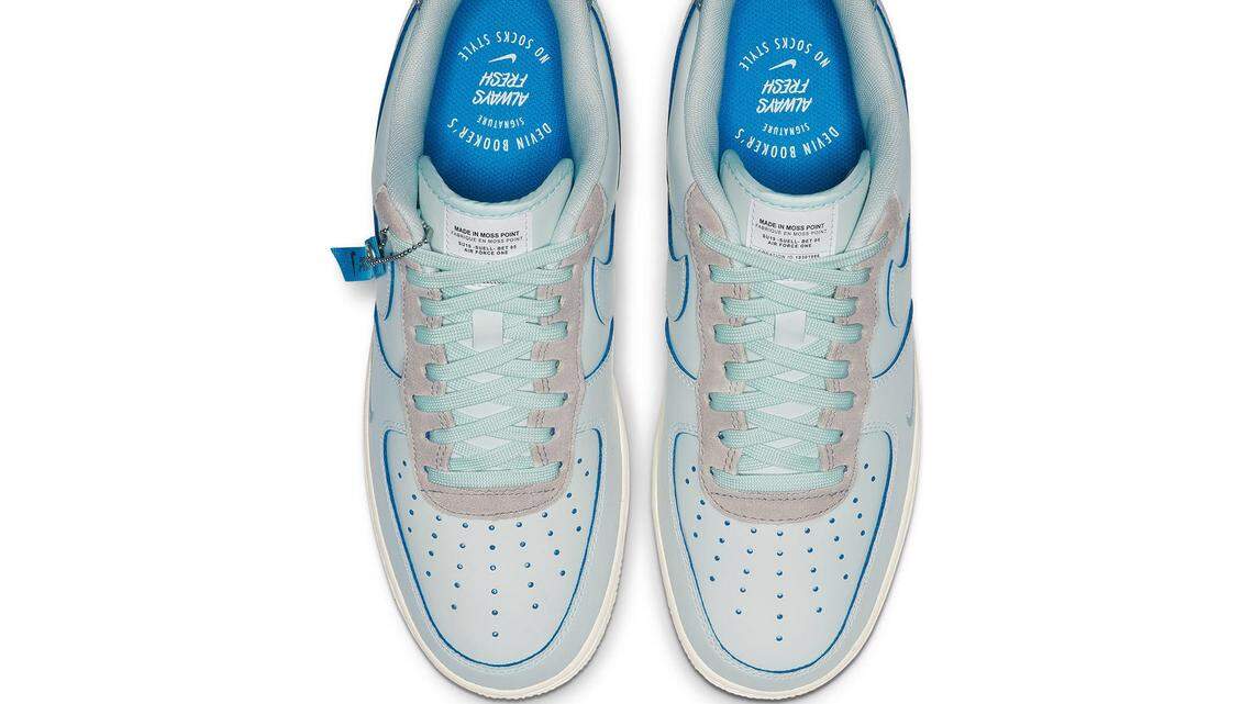NBA player, Coast native Devin Booker designed a Nike shoe with a shout out to his hometown