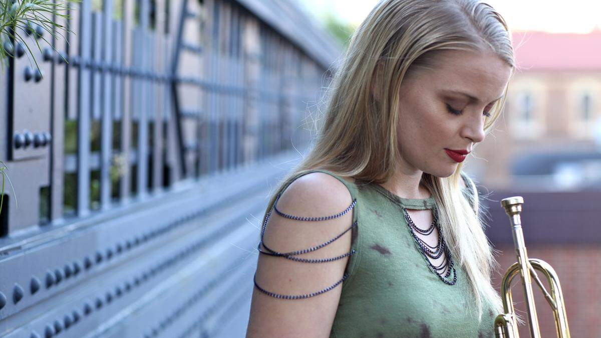 COURTESY/ARTS UNDER THE DOMEConcert series Arts Under The Dome brings to the stage 31-year old New York City trumpeter and vocalist Bria Skonberg and her jazz quintet at 7 p.m. Sunday, April 24.