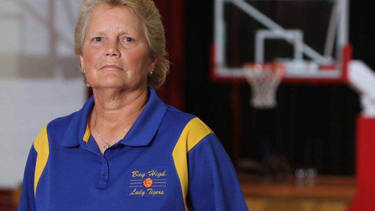 JOHN FITZHUGH/SUN HERALD 
 Debbie Triplett's Bay High girls basketball team advanced to their 11th straight region championship with Thursday's 68-39 win over East Central.