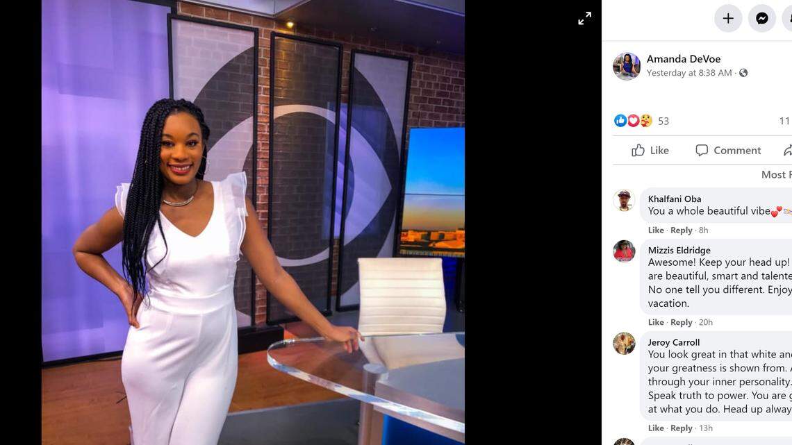 Alabama on-air reporter Amanda DeVoe responded to viewer’s racist email that made offensive comments about her race and intelligence.