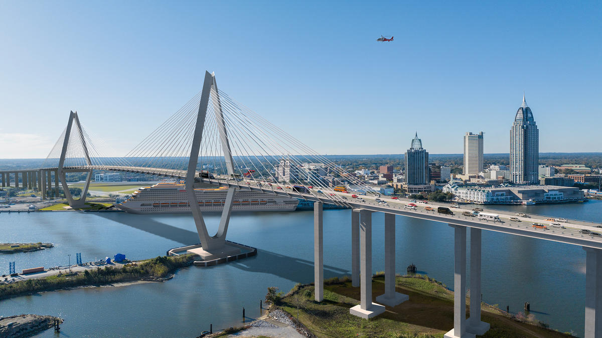 After decades or rising costs and construction delays, Alabama Department of Transportation officials split the project into two phases.