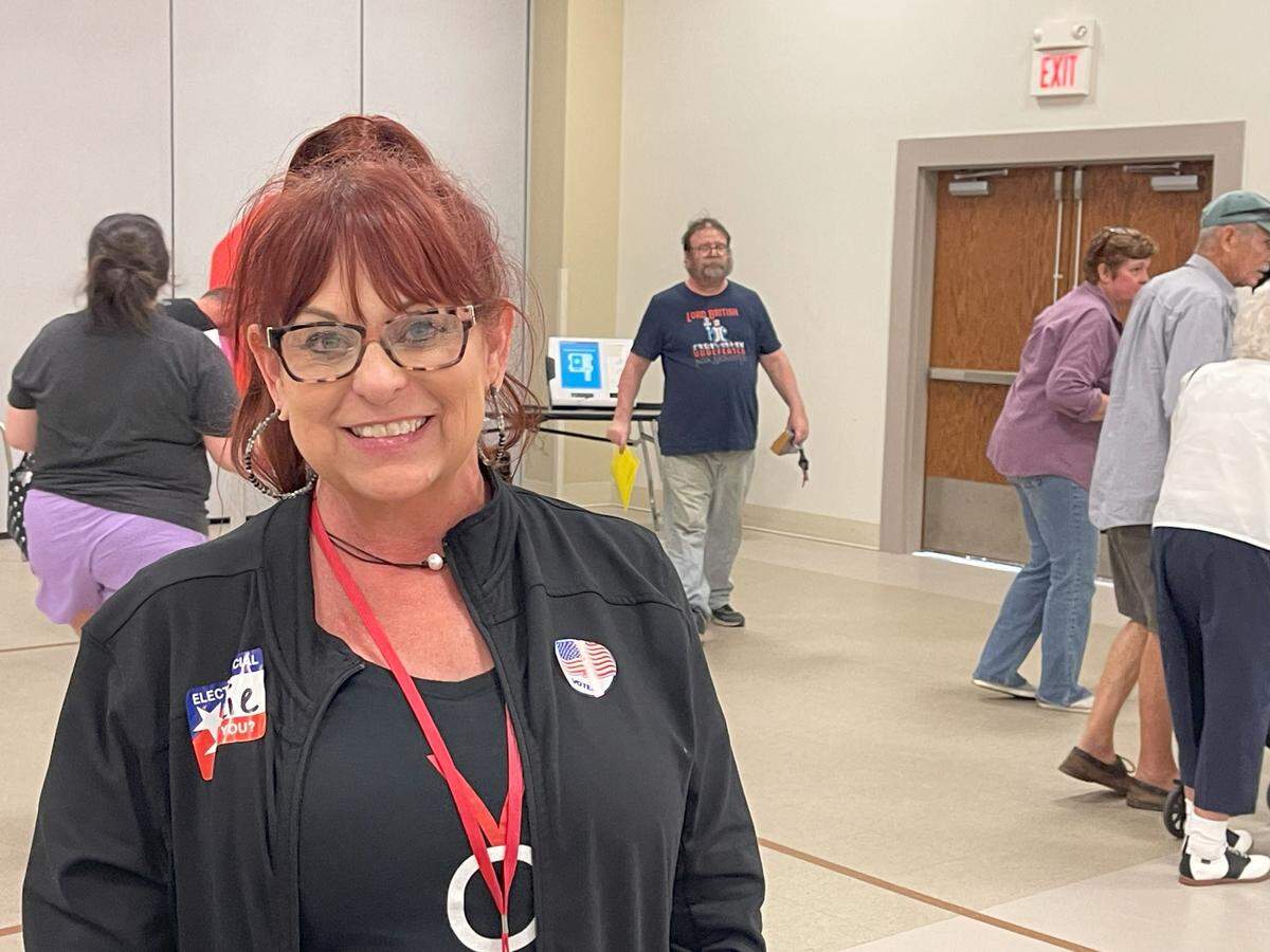 Former Circuit Clerk Connie Ladner retired in 2023 but still signed up to work as a poll manager Tuesday, Nov. 5, 2024, at the Lyman Community Center in Gulfport.