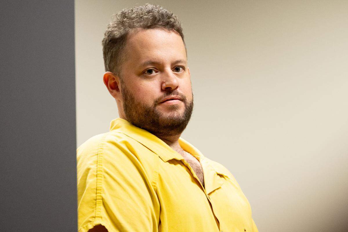 Cecil Dubuisson III appears in Jackson County Court on Friday, Dec. 12, 2025.