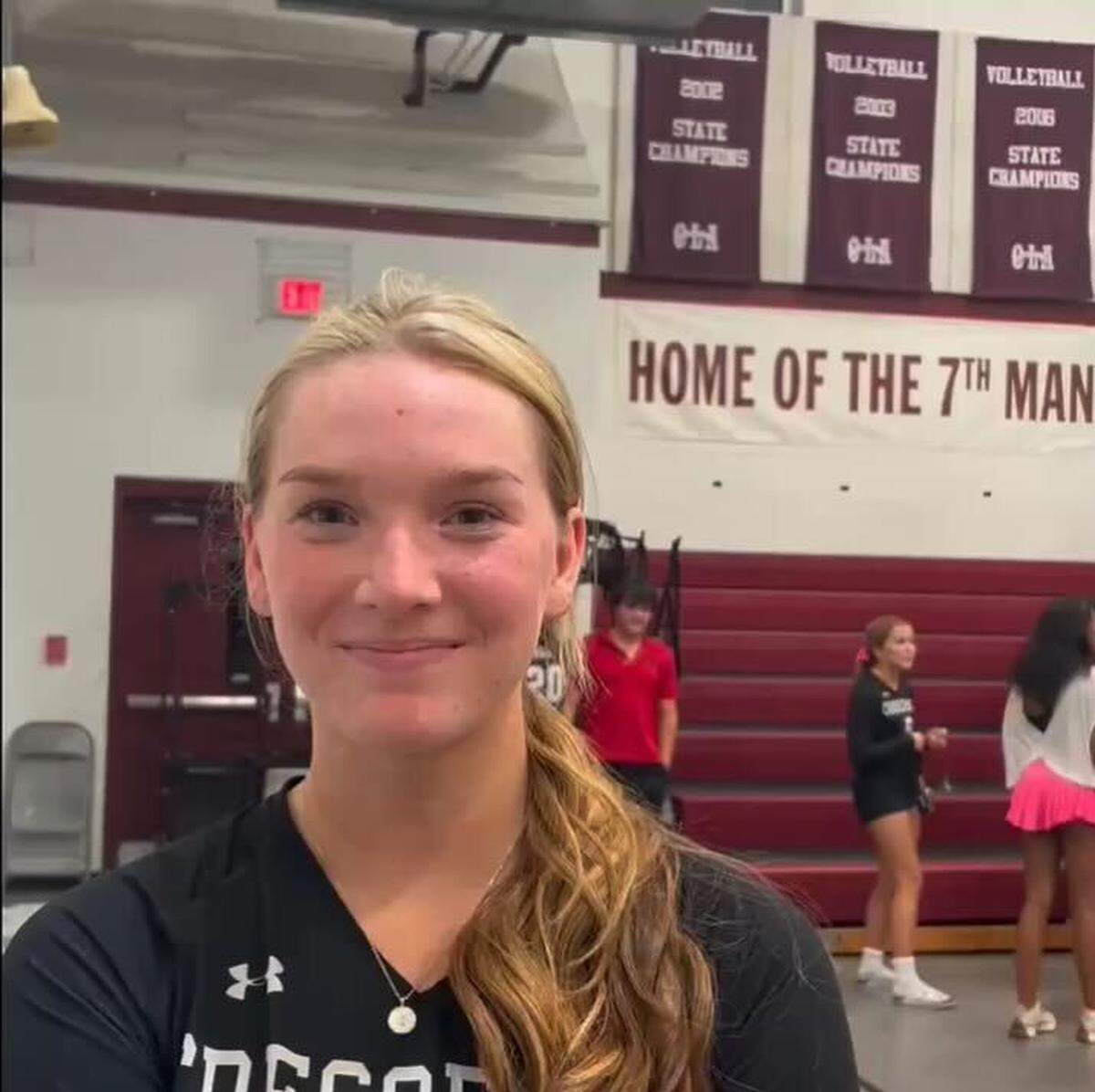 Our Lady Academy star Myah Favre won her second straight Miss 3A Volleyball award in 2025.