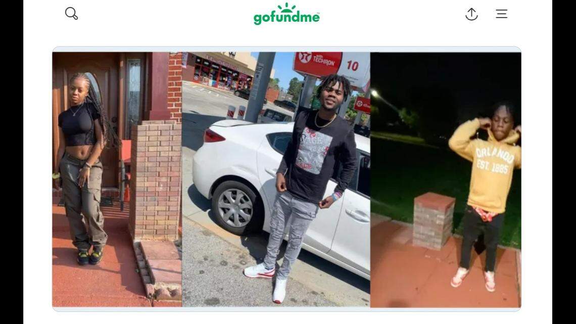 Carl Pamphile, 21 (center); Brenda Pamphile, 18 (left); and Jovany Pamphile, 14, (right) were among four people who died in a July 28 crash on Interstate 285 in Clayton County, Georgia, the victims’ father confirmed.