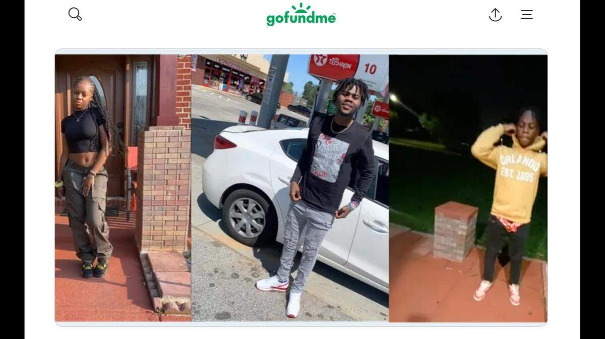 Carl Pamphile, 21 (center); Brenda Pamphile, 18 (left); and Jovany Pamphile, 14, (right) were among four people who died in a July 28 crash on Interstate 285 in Clayton County, Georgia, the victims’ father confirmed.