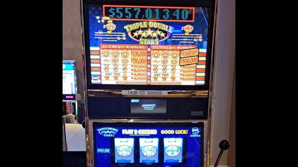 A player from South Mississippi won a jackpot at a Biloxi casino during Valentine’s week. Three days later, another jackpot hit on the same machine.