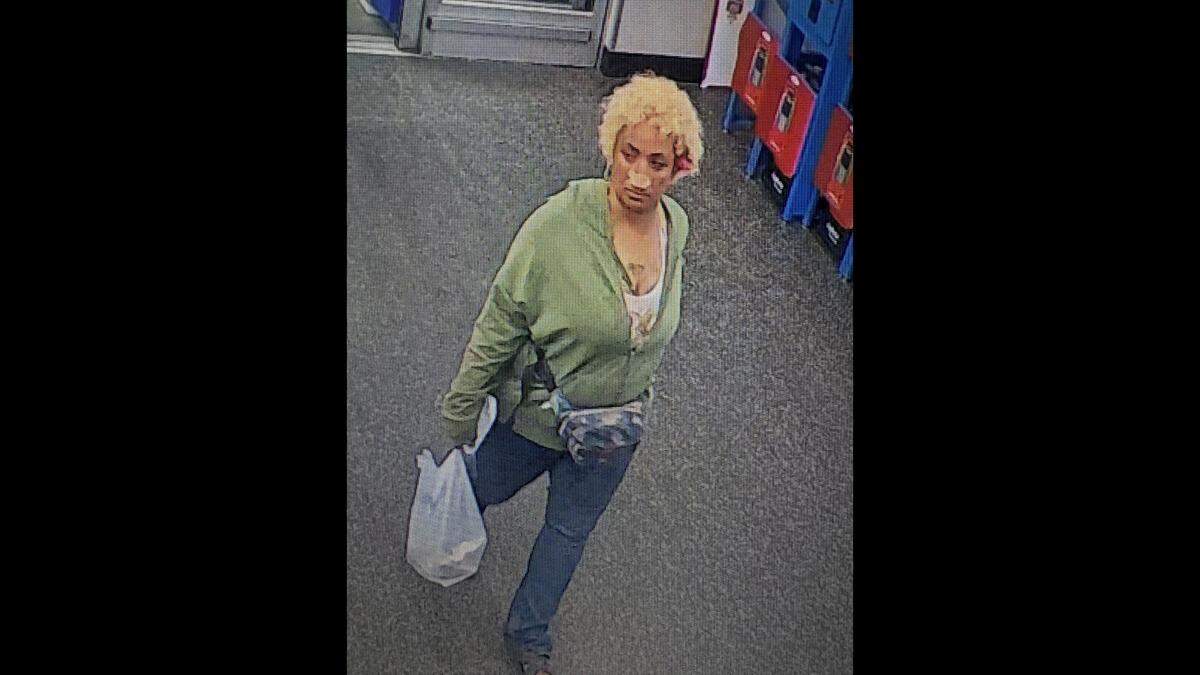 The Biloxi Police Department released this photo of a person of interest in the case of razor blades being slipped into Walmart bakery goods.