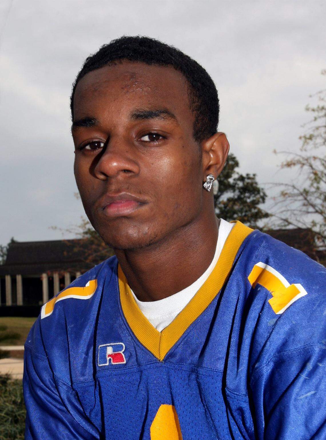 Robert Labat, a Bay High football player, in 2005.
