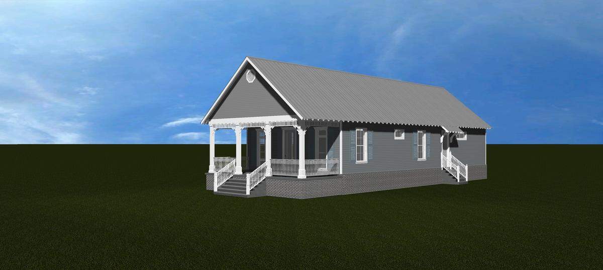Josh Morgerman, also known as world-renowned storm chaser iCyclone, is building a house in Old Town Bay St. Louis.