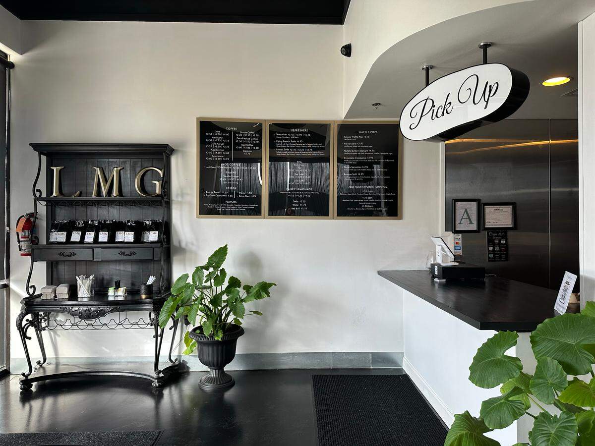 The inside of La Maison Grande Salon and Cafe in D’Iberville on Thursday, Nov. 16, 2023