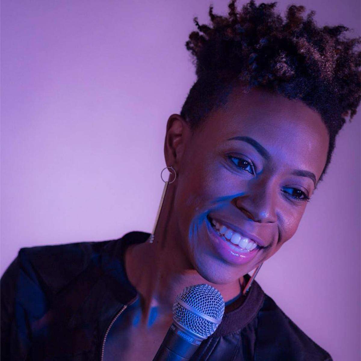 Rita Brent, a comedian in Jackson, also served with the National Guard for nine years.