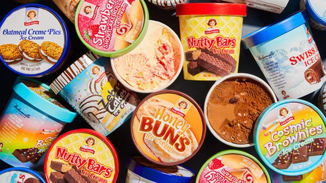 Hudsonville Ice Cream and Little Debbie are collaborating again to put a cold and creamy twist on classic snack cakes, this time with seven new ice cream flavors.