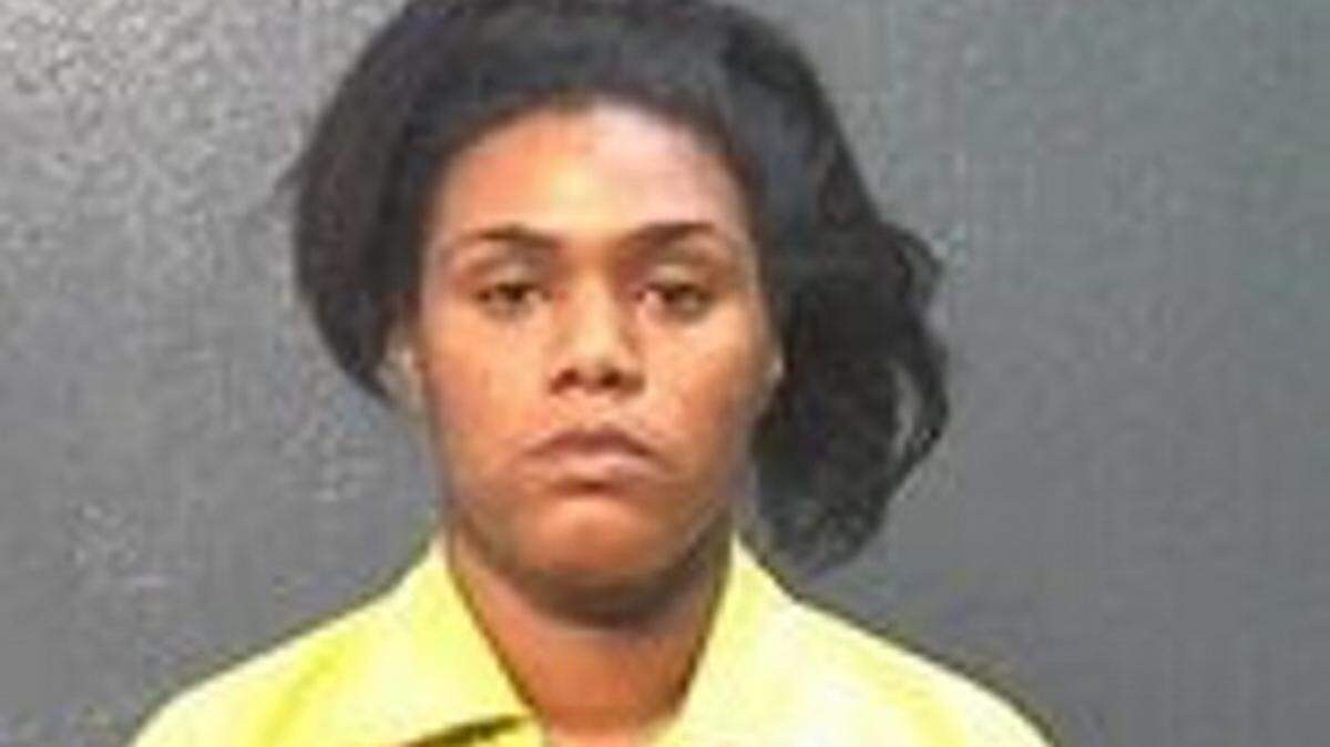 Brittney Shilon Patton, 28, was arrested on two counts of aggravated assault.