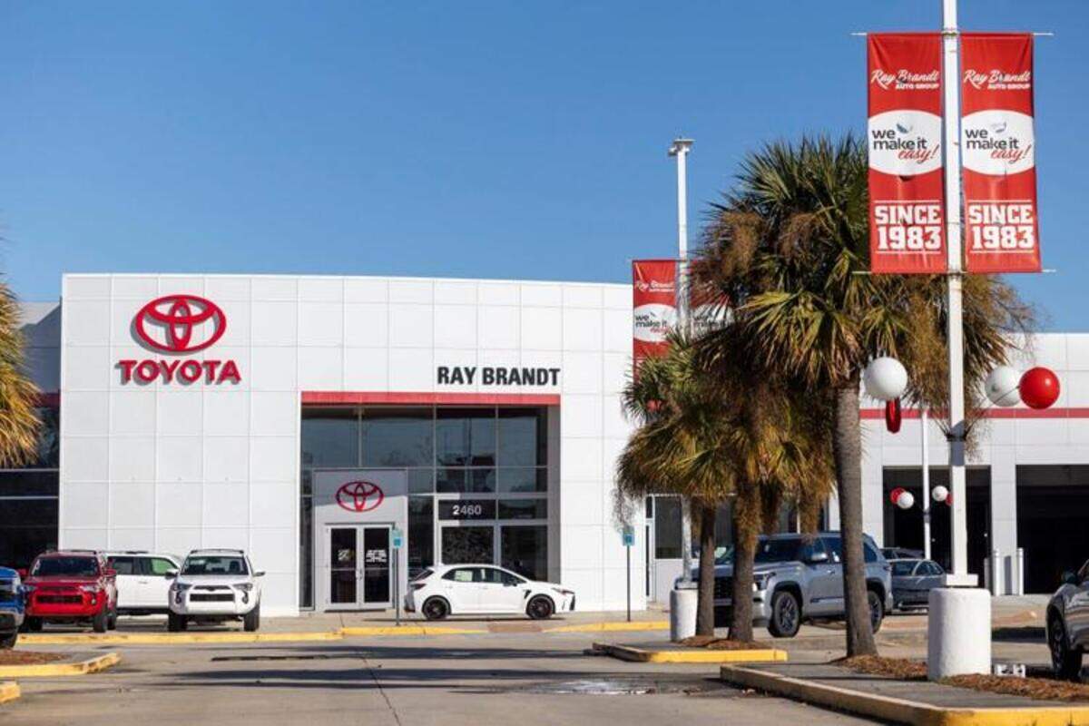 The Ray Brandt Toyota location in Kenner, Louisiana, is shown on Tuesday.