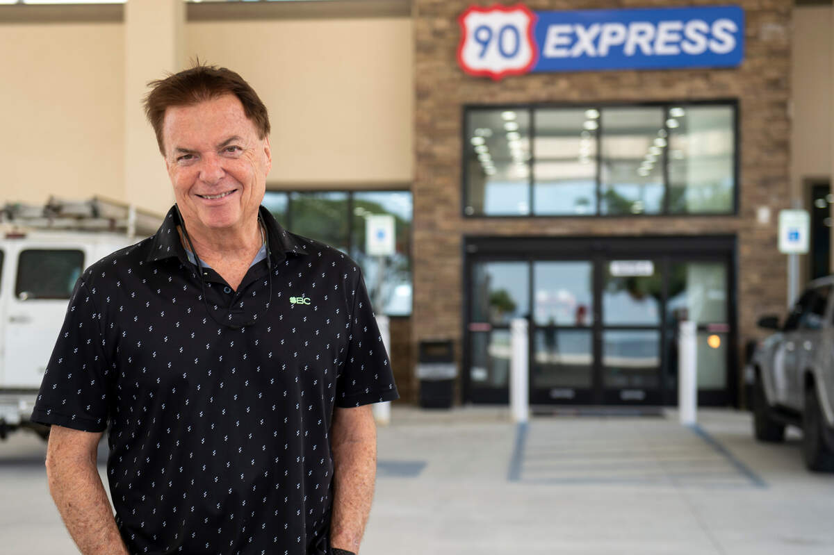 Co-owner Rob Stinson stands in front of the new 90 Express gas station on U.S. 90 in Biloxi. The convenience store has fresh-cooked food to grab and go.