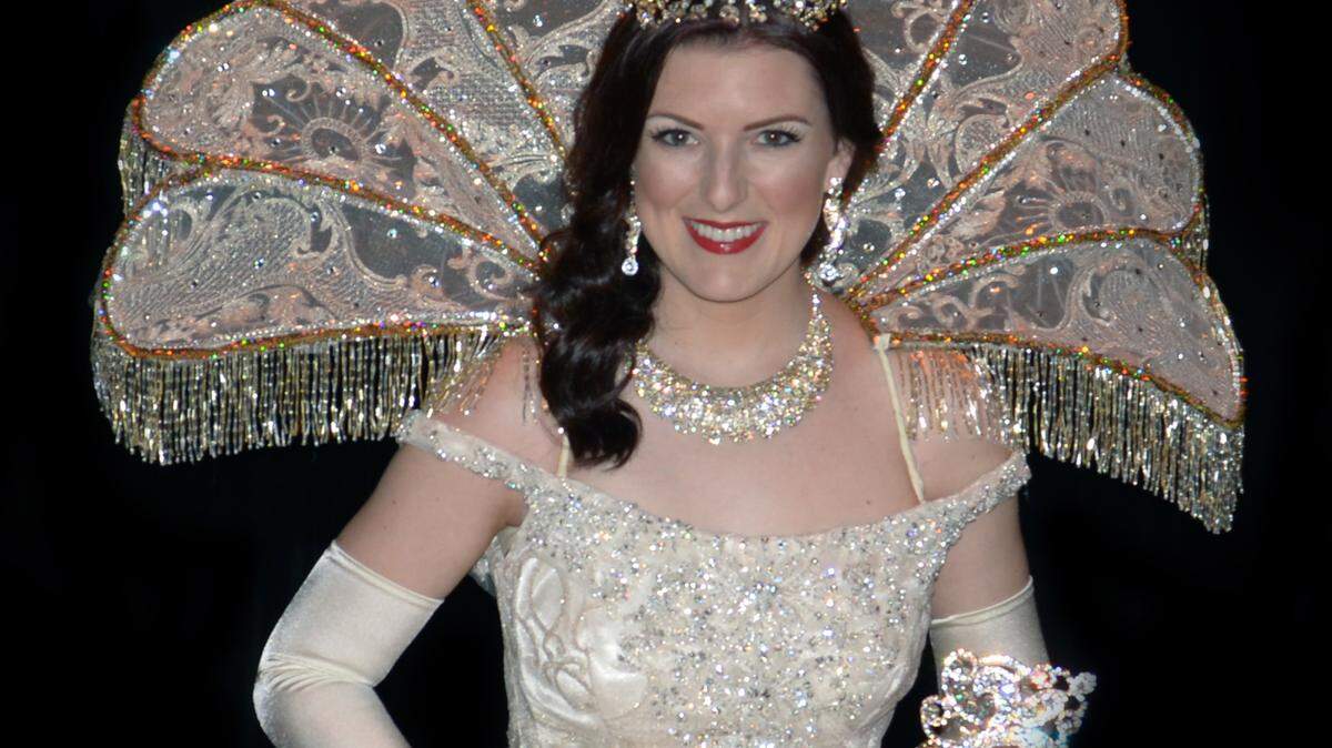 TOMMY TRIPLETT/GCCAKimberley Nicole Rushton is Queen Ixolib of the Gulf Coast Carnival Association for 2016.