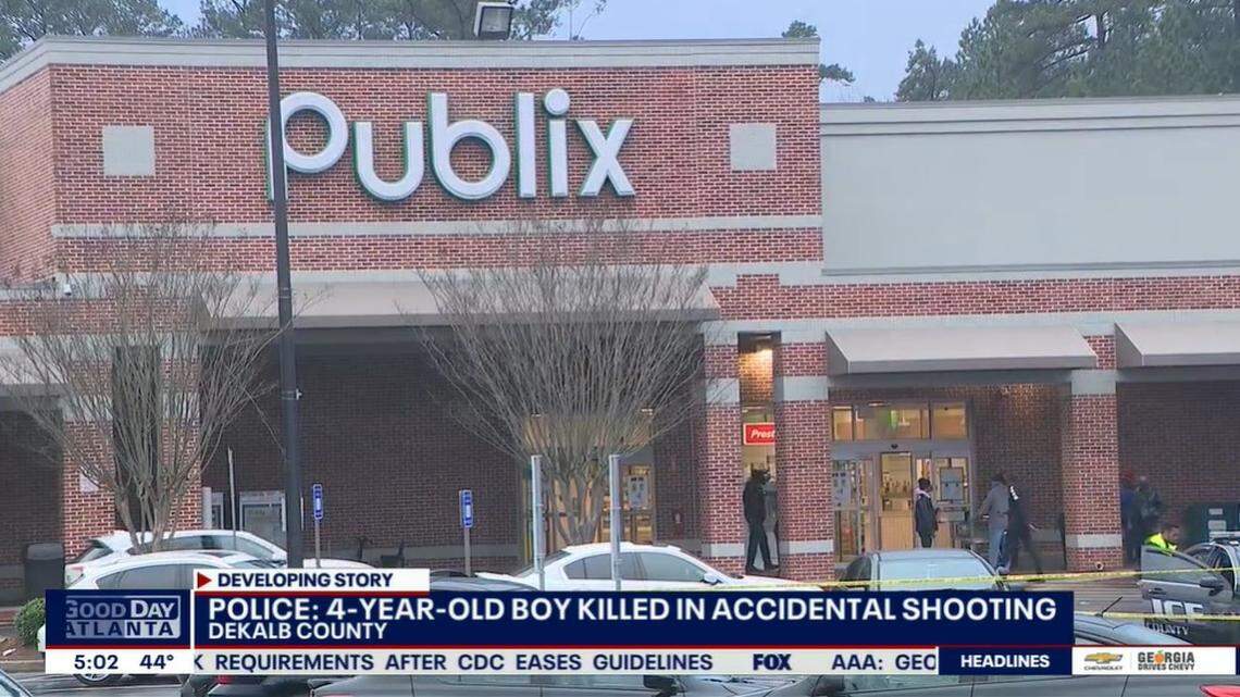 Police in DeKalb County, Georgia, are investigating after a 4-year-old child was killed in an accidental shooting in the parking lot of a Publix grocery store on Sunday, Feb. 27.
