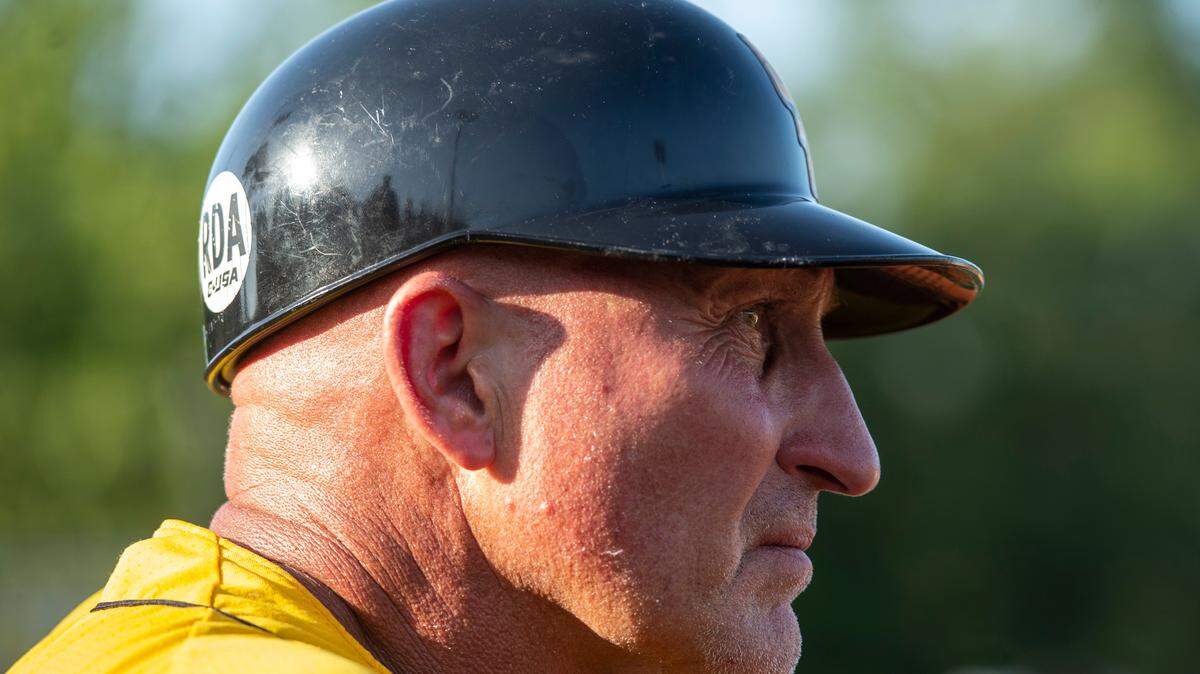 Coach Scott Berry looks at the field after losing a chance at going to the College World Series during the Super Regionals Final at Pete Taylor Park in Hattiesburg on Sunday, June 12, 2022.