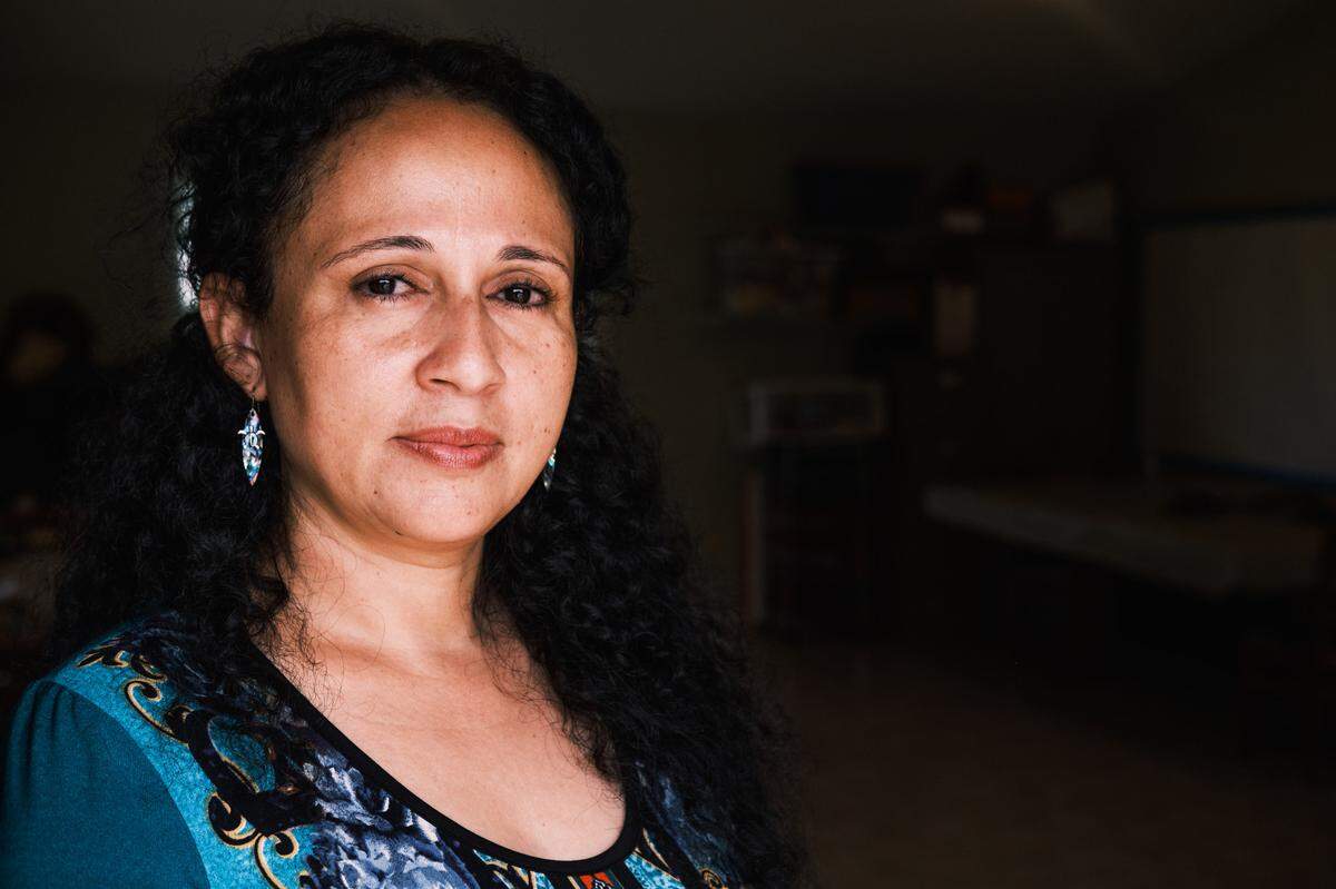 Mayra Gomez Carvajal, the Victims Advocate Coordinator at El Pueblo in Biloxi, helps lead many educational, cultural, and legal services for the immigrant community of the Mississippi Gulf Coast. Thursday, Sept. 3, 2020.