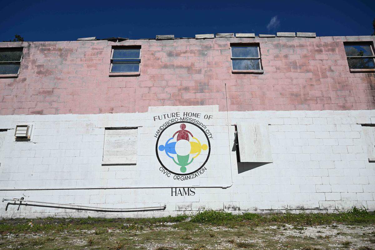 The Knights of Pythias Hall on Tegarden Road in Gulfport on Wednesday, Oct. 29, 2025.