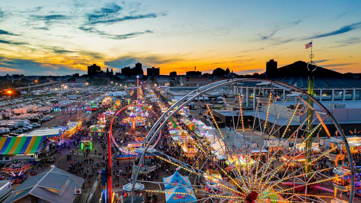 The Mississippi State Fair, featuring Krispy Kreme burgers, starts today, Oct. 5, and runs through Sunday, Oct. 15.
